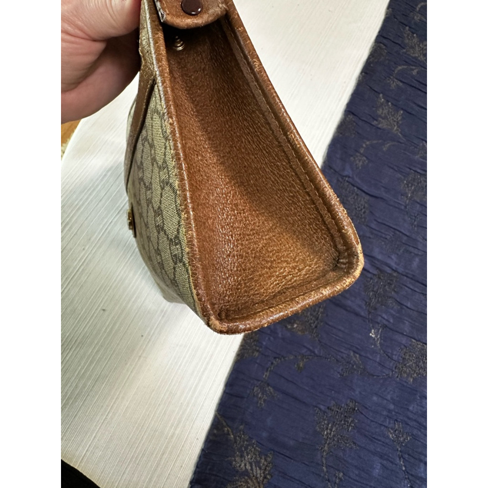 Gucci Plus Beige Brown Vintage Clutch Bag - Picture 8 of 16